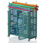 Wózek Basenowy Mega Regał Duża Szafa Basenowa 8