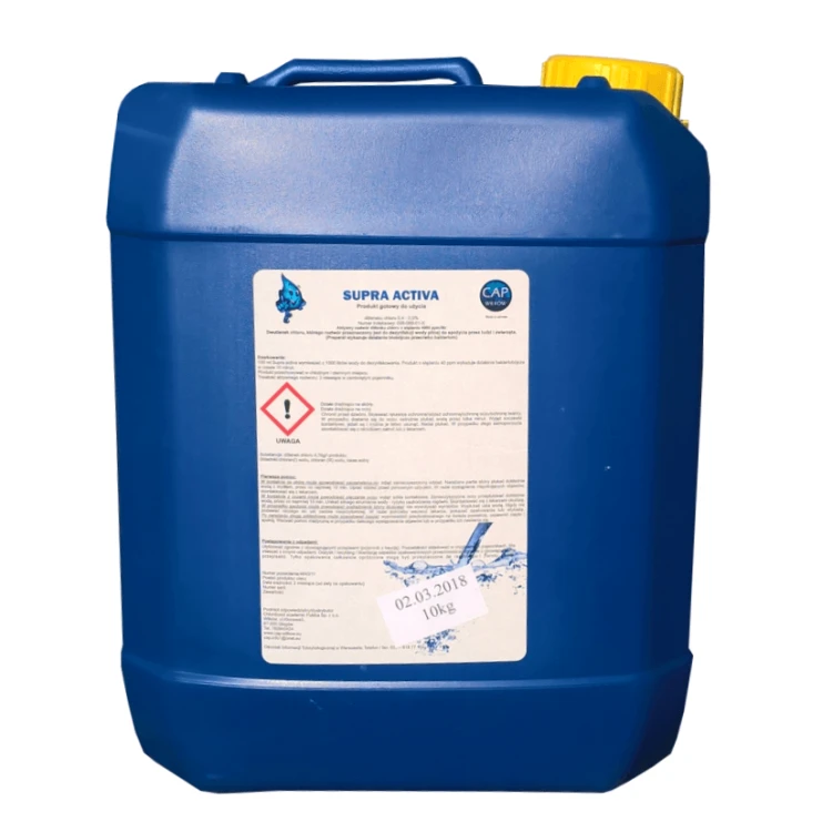 Supra Plus Bakteriobójcza Dezynfekcja Wody Basenowej Adr 4
