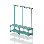 Ławka Basenowa Z Półką I Wieszakiem Jednostronne Dwustronne 13