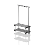 Ławka Basenowa Z Półką I Wieszakiem Jednostronne Dwustronne 18