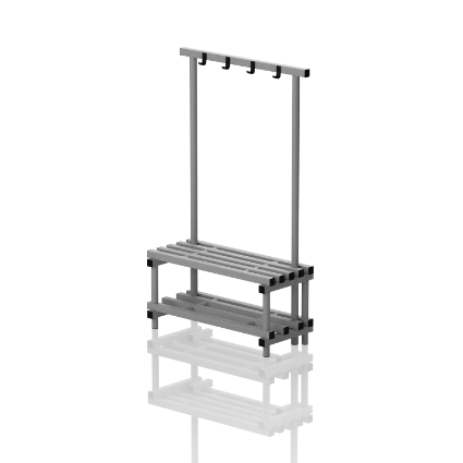 Ławka Basenowa Z Półką I Wieszakiem Jednostronne Dwustronne 18