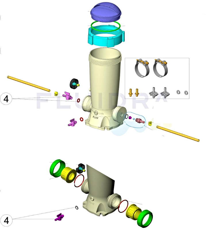 Zawór Korek Do Chloratorów Astralpool 3
