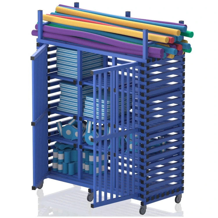 Wózek Basenowy Mega Regał Duża Szafa Basenowa 1