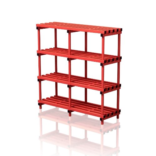 Regały Basenowe - Szafy Czteropiętrowe 22