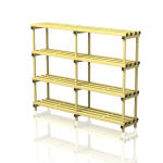 Regały Basenowe - Szafy Czteropiętrowe 49