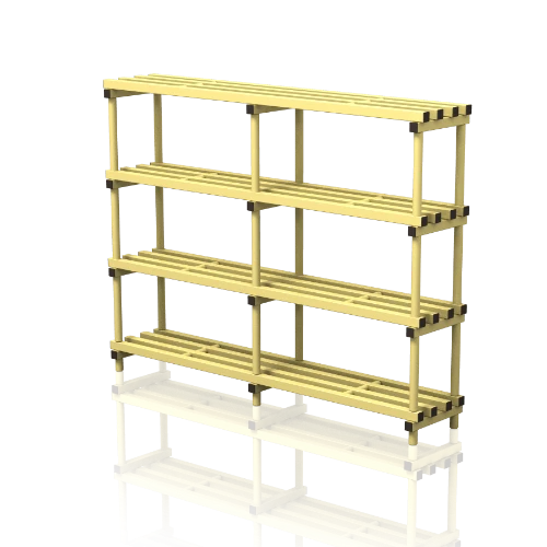 Regały Basenowe - Szafy Czteropiętrowe 49