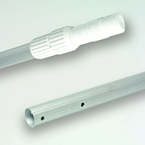 Tyczka Teleskop Aluminiowy 1,2 - 2,4m Dwuczęściowa Małe Baseny 1