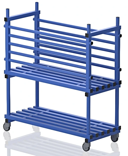 Wózek Basenowy Na Makarony Z Półką 2