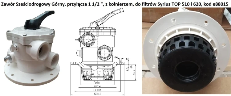Części Zamienne Filtra Do Basenu Syrius Top 2 3