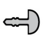 Klin Blokujący Do Montażu Wkładu Linera W Profilu 1