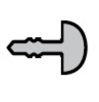 Klin Blokujący Do Montażu Wkładu Linera W Profilu 1