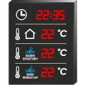 Elektroniczna Tablica Basenowa Zegar Temperatura 2
