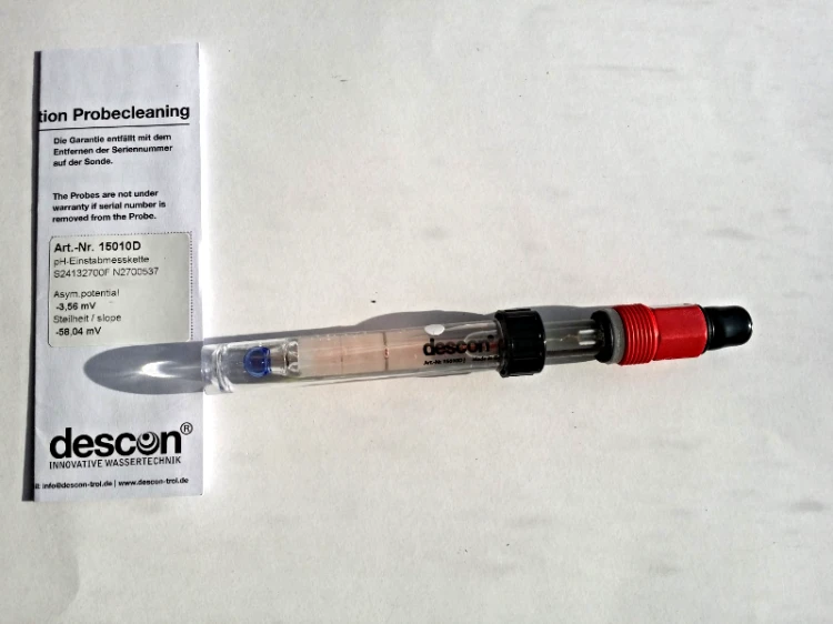 Sonda Elektroda pH DESCON Dinotec 2