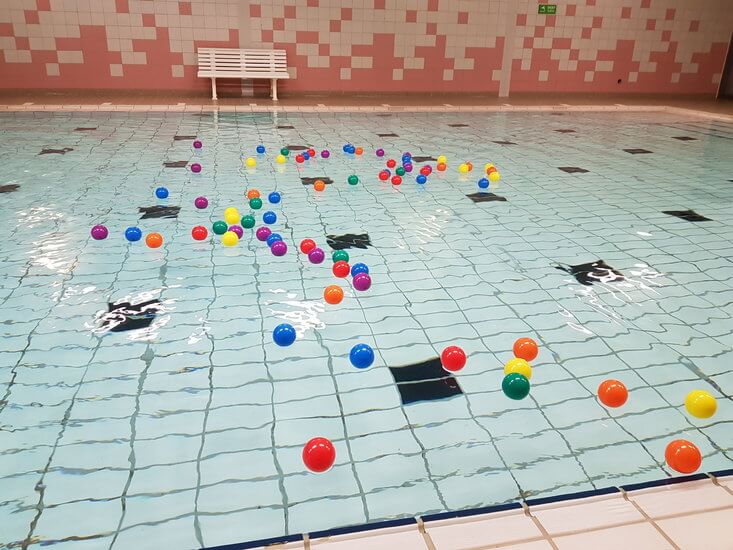 Piłeczki Kolorowe Fun Ballz 8cm Zestaw 100szt 1