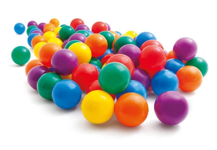 Piłeczki Kolorowe Fun Ballz 8cm Zestaw 100szt 3