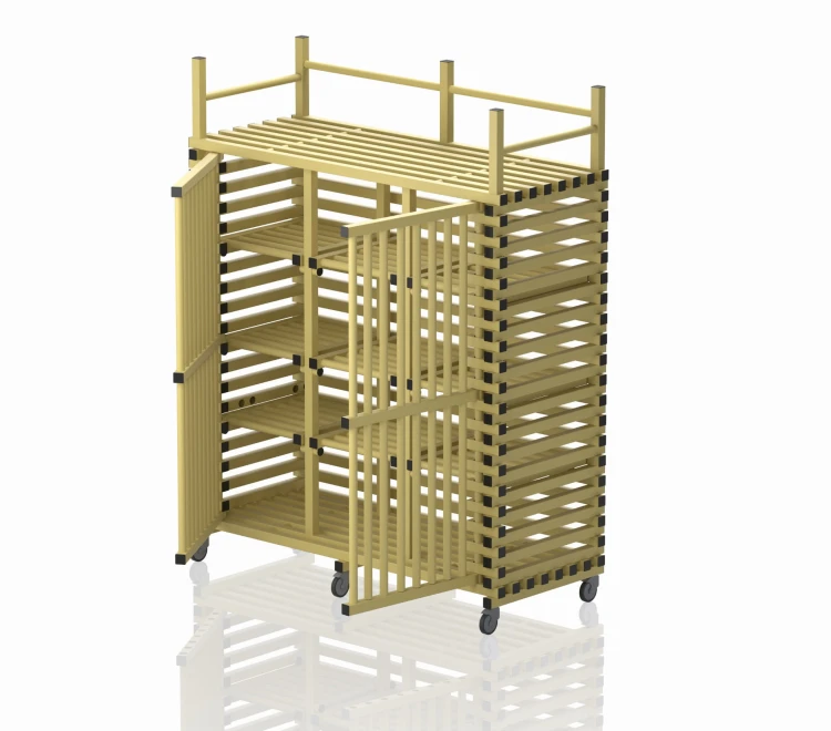 Wózek Basenowy Mega Regał Duża Szafa Basenowa 5