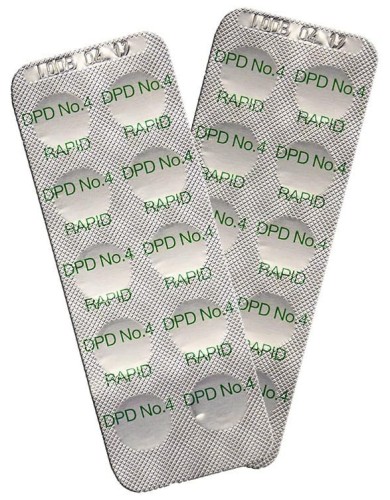 Tabletki Dpd4 Lovibond Tlen Tester 1