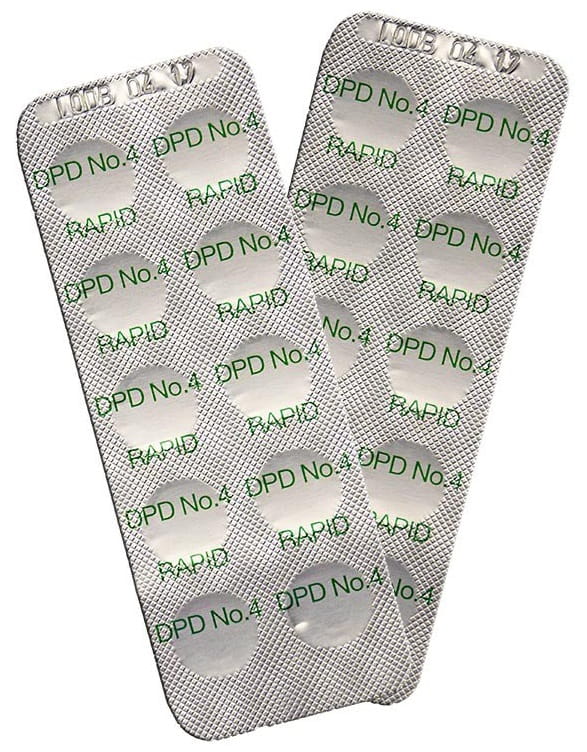 Tabletki Dpd4 Lovibond Tlen Tester 1