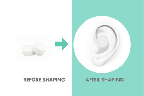 Zatyczki Do Uszu Mold 6P Formowane Wodoszczelne HS 6