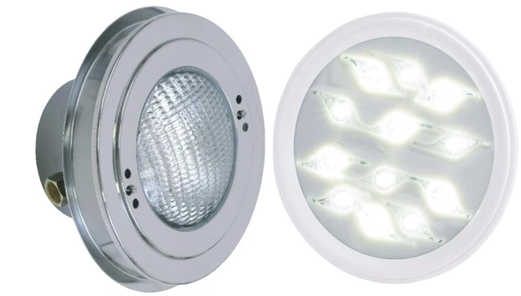 Lampa Basenowa Stal Nierdzewna Led 12v 9
