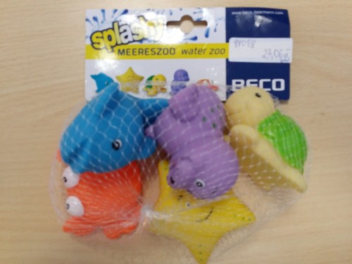 Zabawki Na Basen Zestaw Pięciu Zwierzątek 1