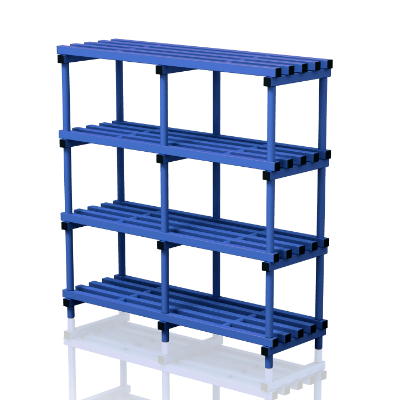 Regały Basenowe - Szafy Czteropiętrowe 21