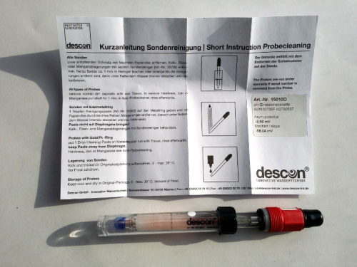 Sonda Elektroda pH DESCON Dinotec 3