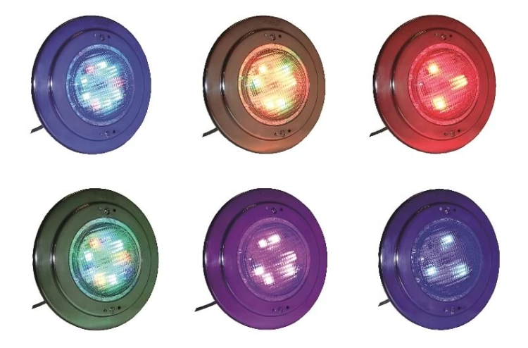 Lampa Basenowa Stal Nierdzewna Led 12v Diamond Plus 7