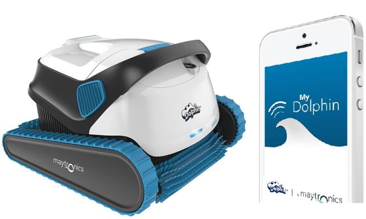 Odkurzacz Basenowy Automatyczny Dolphin S300i Wifi Dno Ściany 4