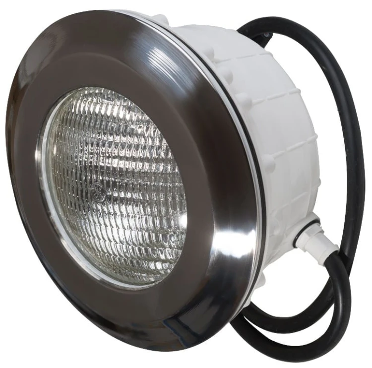 Lampa Basenowa Stalowa Ramka Led 12v 4