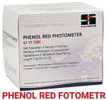 Tabletki Phenol Red Lovibond Ph Fotometr 3