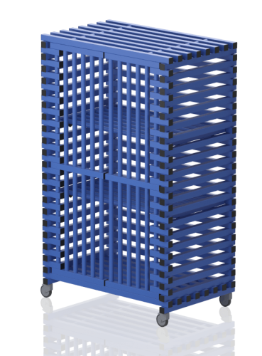 Wózek Basenowy Na Sprzęt Regał Szafa Basenowa 2