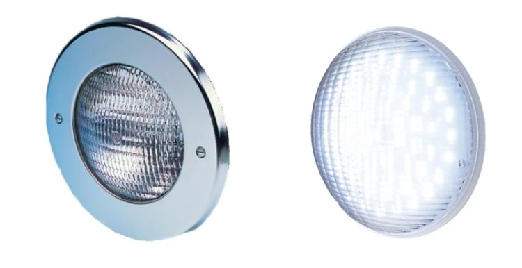 Lampa Basenowa Brąz Wkład Led 12v 9