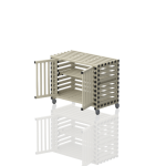 Wózek Na Sprzęt Basenowy Szafka Wysoka 17