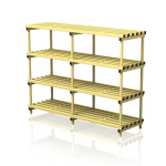 Regały Basenowe - Szafy Czteropiętrowe 3