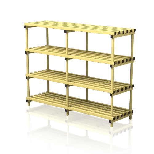 Regały Basenowe - Szafy Czteropiętrowe 3