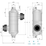 Wymiennik Ciepła Obudowa Z Tworzywa 40kw 75kw 4