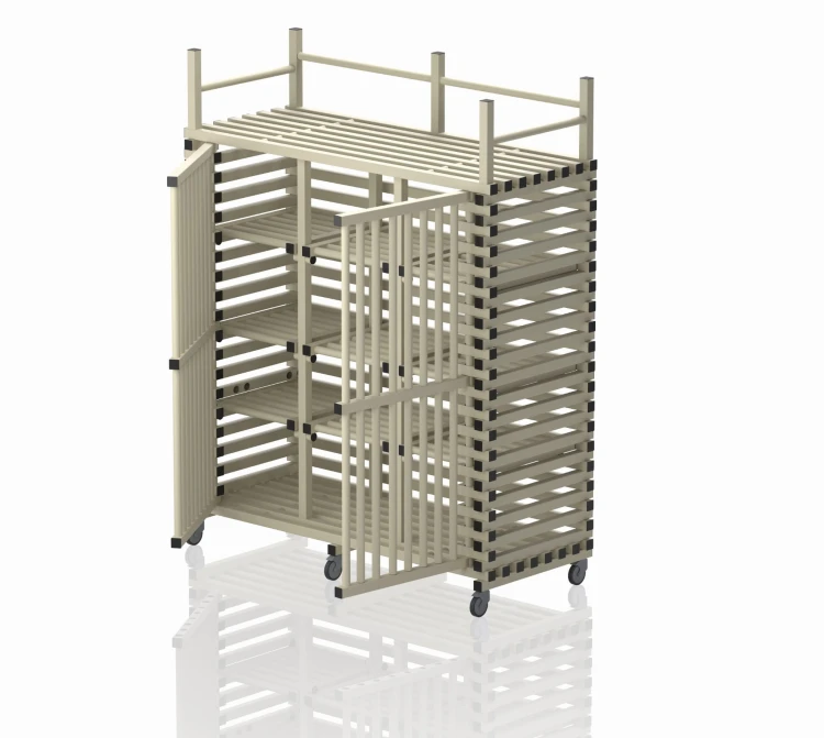 Wózek Basenowy Mega Regał Duża Szafa Basenowa 2