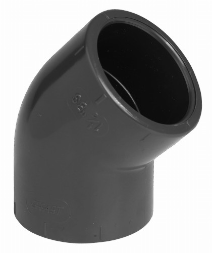 Kolano Pvc 45' Kw/Kw GYD 1