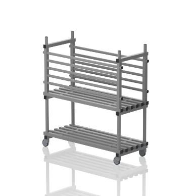 Wózek Basenowy Na Makarony Z Półką 7