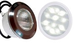 Lampa Basenowa Stalowa Ramka Led 12v 7