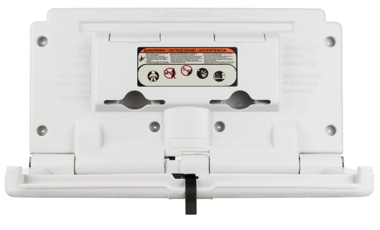 Przewijak Dla Niemowląt I Dzieci Składany Na Ścianę Poziomy 4