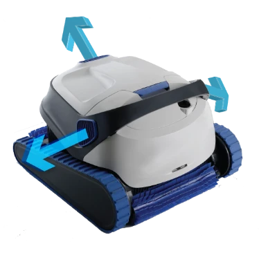 Odkurzacz Basenowy Automatyczny Dolphin S200 Dno Ściany 7