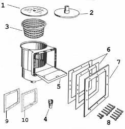 Części Zamienne Mini Skimmer Do 2019 - Model 1 Oraz Szeroki 2