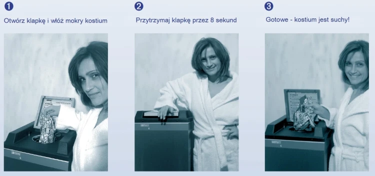 Suszarka Basenowa Do Strojów I Kostiumów Obudowa Stal Nierdzewna 4