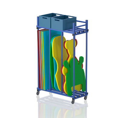 Wózek Basenowy Na Sprzęt Uniwersalny 3