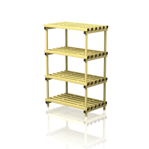 Regały Basenowe - Szafy Czteropiętrowe 14