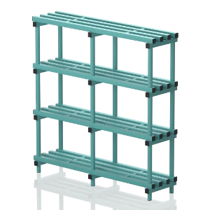 Regały Basenowe - Szafy Czteropiętrowe 26