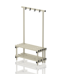 Ławka Basenowa Z Półką I Wieszakiem Jednostronne Dwustronne 5