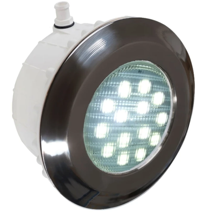 Lampa Basenowa Stalowa Ramka Led 12v 16